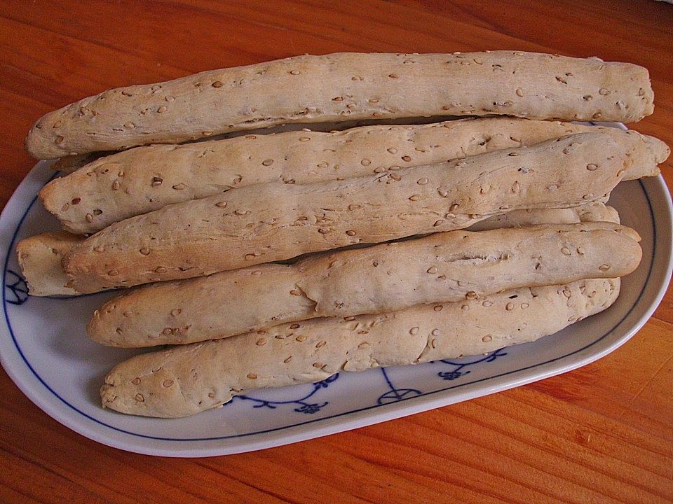 Brotstäbchen mit Sesam von picard66 Chefkoch