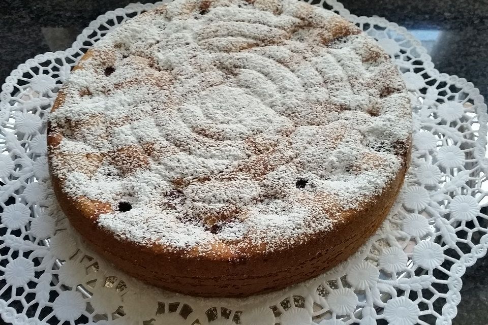 Kirschkuchen aus Rührteig