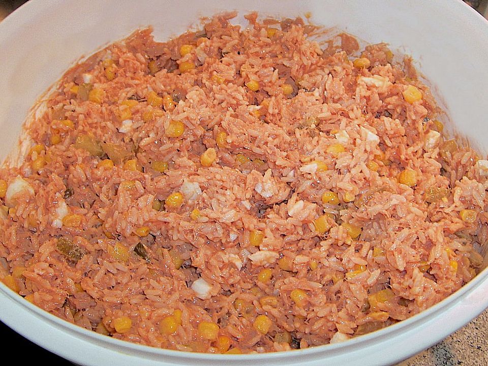 5 - Minuten - Reis - Mais - Thunfischsalat von Mandy1986 | Chefkoch