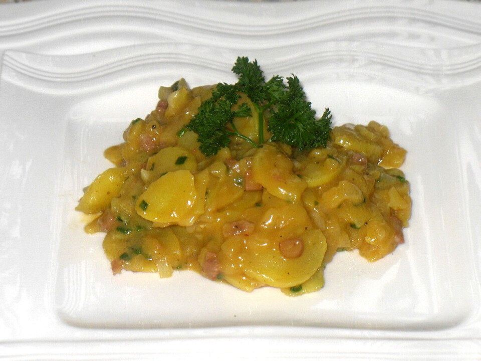 Würziger Kartoffelsalat mit Senf - Marinade von baehrchen| Chefkoch
