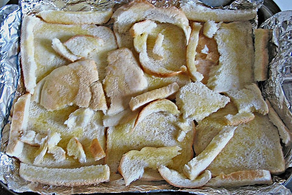 Spargel - Weißbrot - Torte