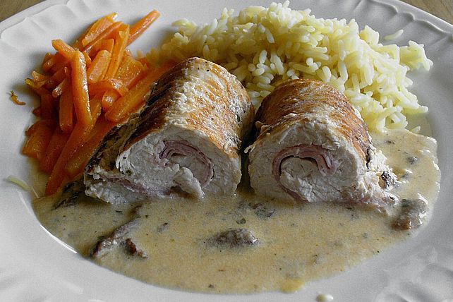 Putenroulade mit Frischkäse von danisahne74| Chefkoch