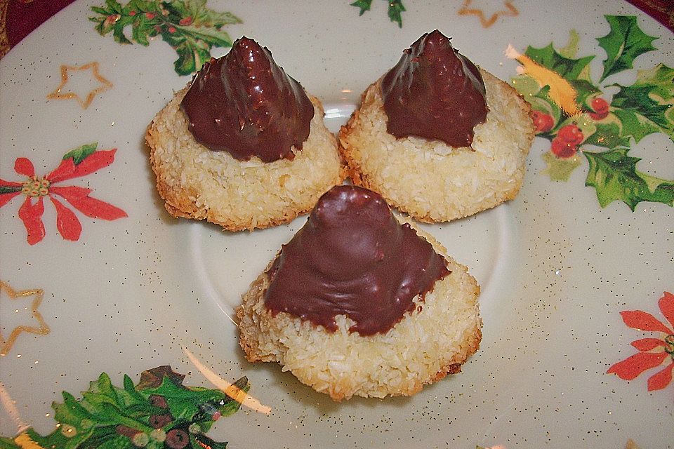 Kokos - Mandel - Marzipan - Berge mit Schokogipfel