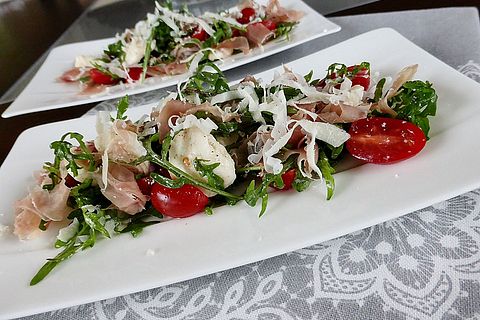 Bild von mediterranem Rucolasalat