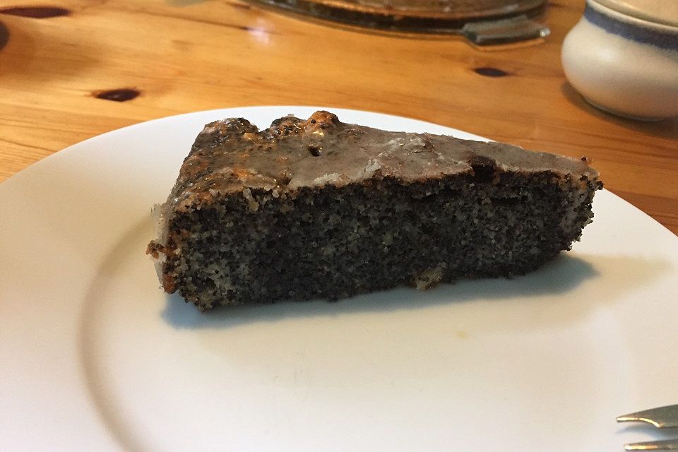 Saftiger Mohnkuchen