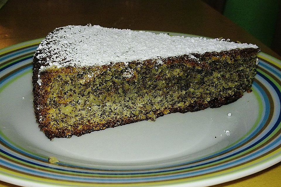 Saftiger Mohnkuchen