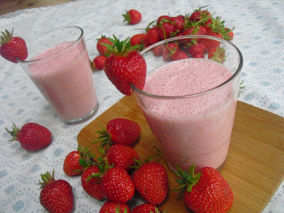 Erdbeer-Shake von uevers| Chefkoch