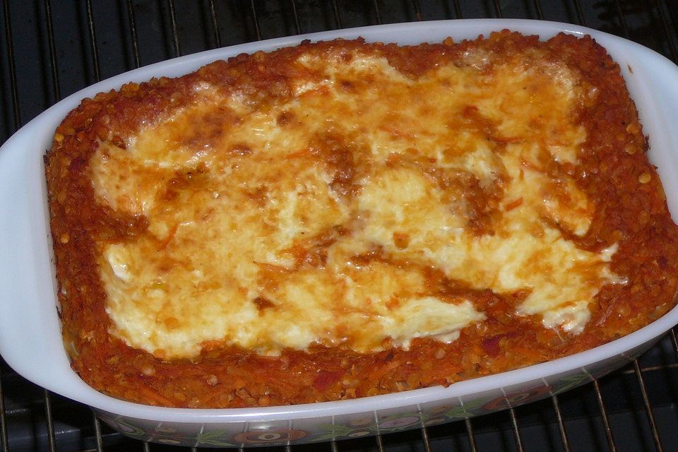 Linsenlasagne