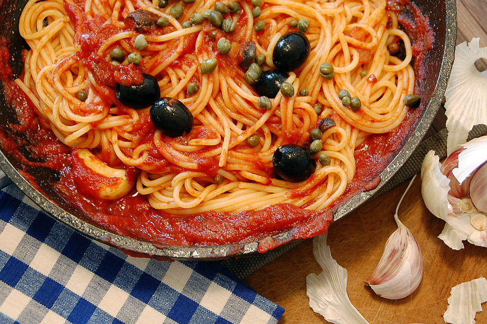 Spaghetti alla Puttanesca