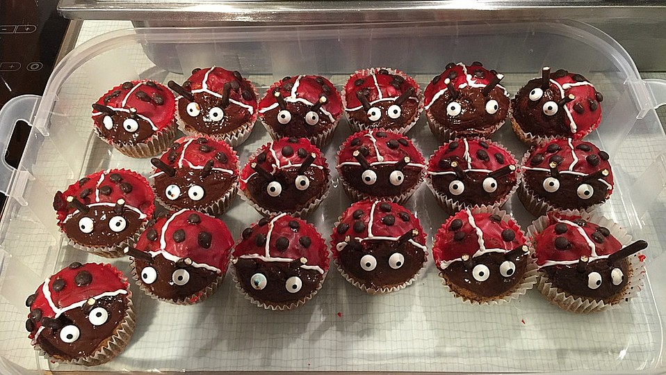 Marienkäfer - Muffins von Charima