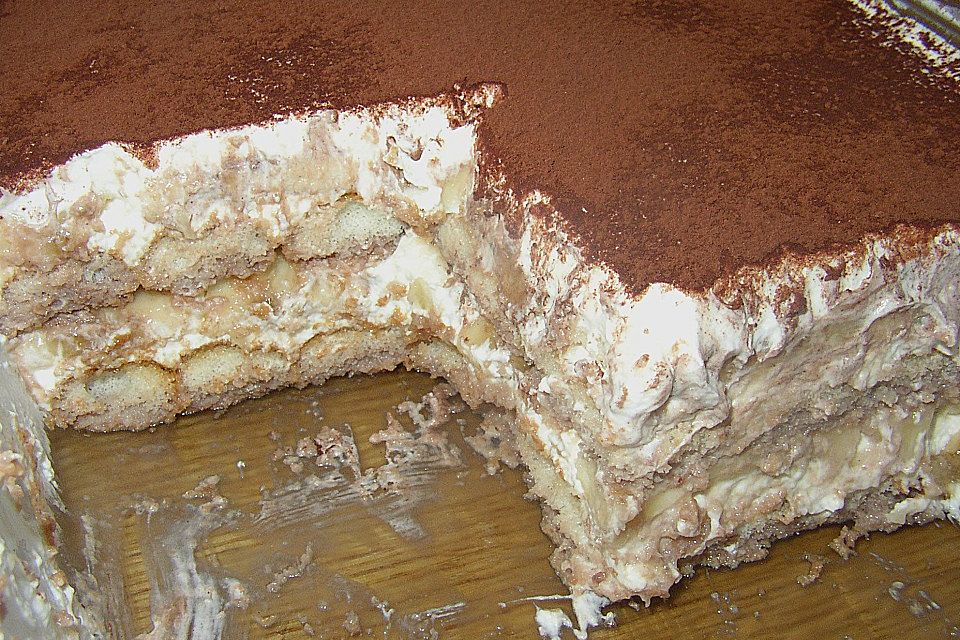 Bananen-Tiramisu