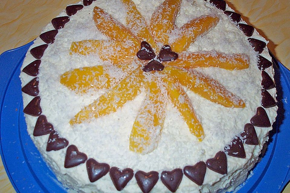 Mango - Kokos - Torte