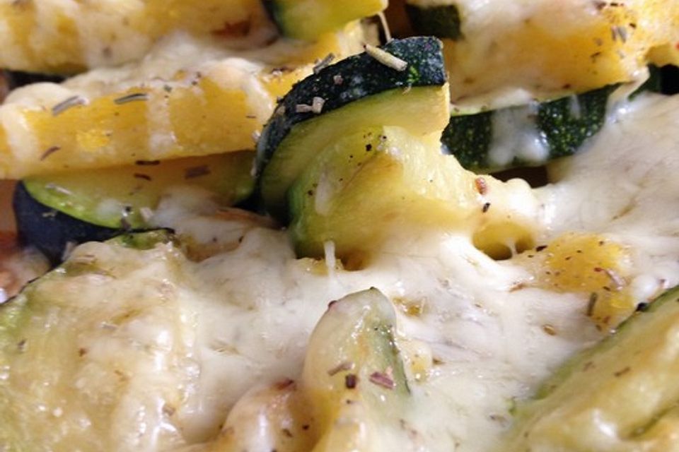 Polenta - Zucchini - Gratin