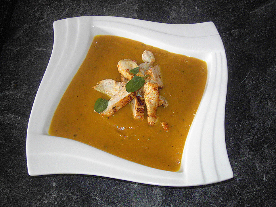 Möhrencremesuppe mit Putenbrust von Elli K.| Chefkoch