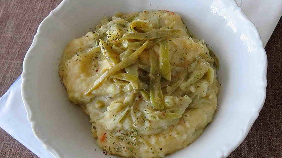 Bohnen Kartoffelpuree Mit Saurer Sahne Von Koelkast Chefkoch 