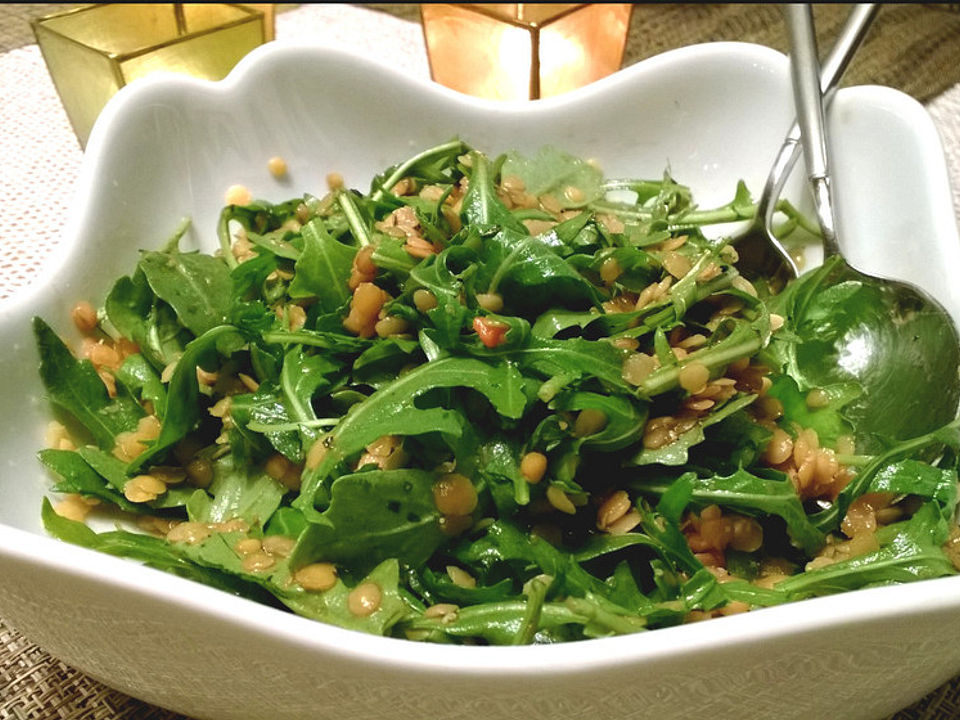 Linsen-Rucola-Salat von gdaboss| Chefkoch