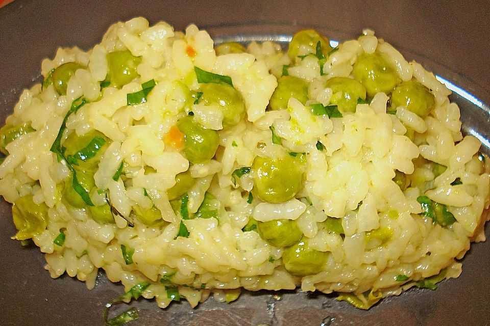 Spargelrisotto im Schnellkochtopf Spargelrisotto im Schnellkochtopf