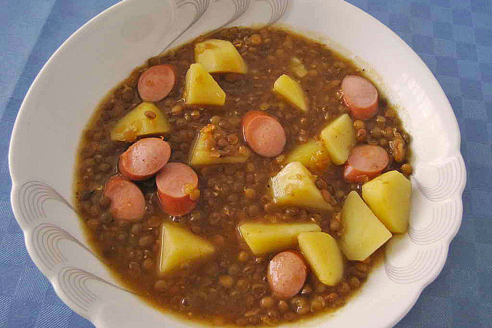 Linsensuppe einfach und raffiniert