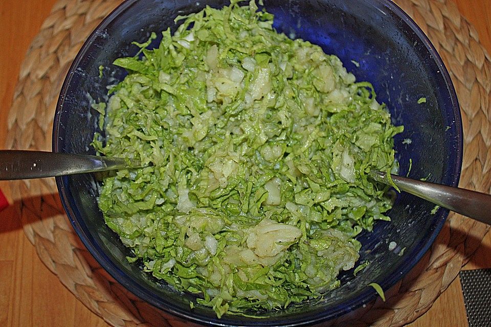 Kartoffelsalat mit Endivie