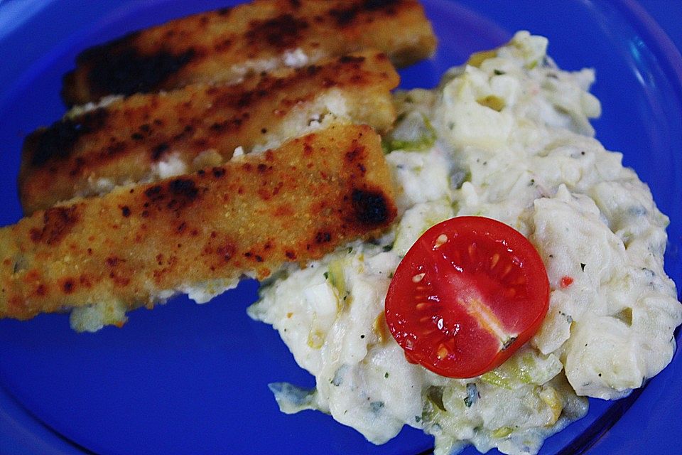 Kartoffelsalat mit Endivie