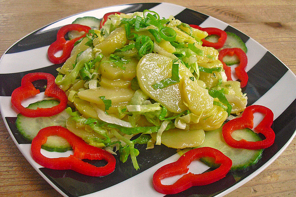 Kartoffelsalat mit Endivie