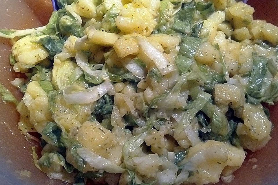 Kartoffelsalat mit Endivie