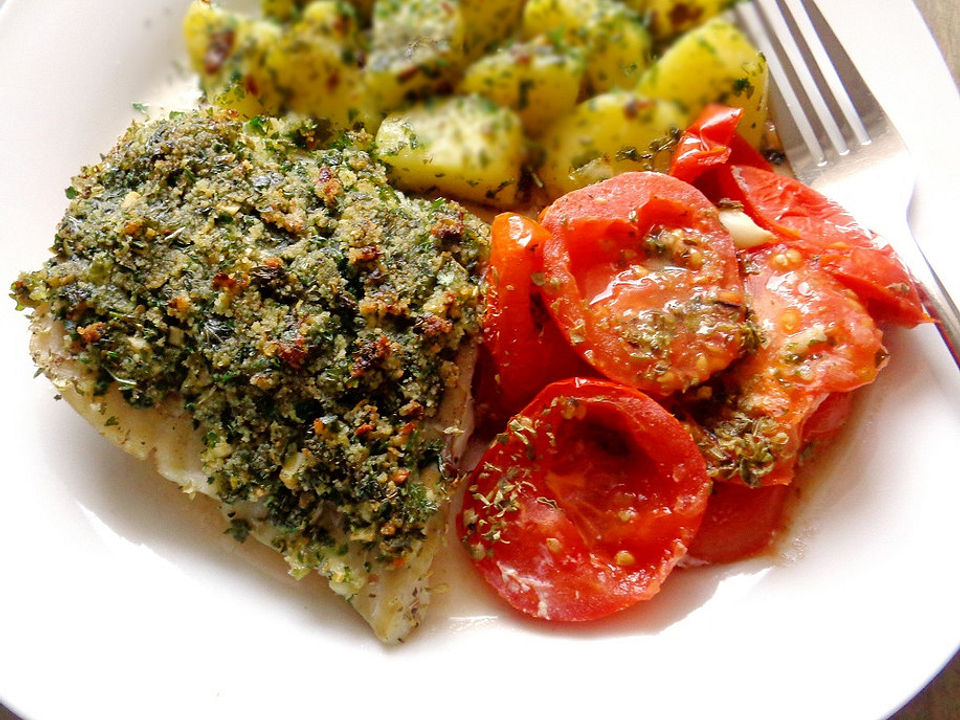 Fisch im Tomatenbett von Koelkast| Chefkoch Fisch im Tomatenbett von Koelkast| Chefkoch