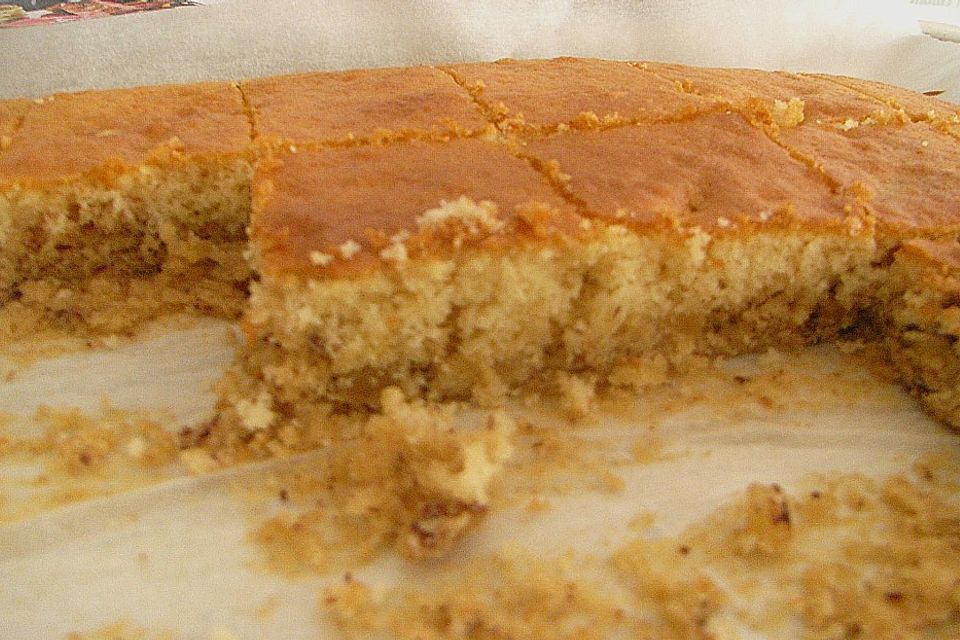 Baileys - Marzipan - Blechkuchen