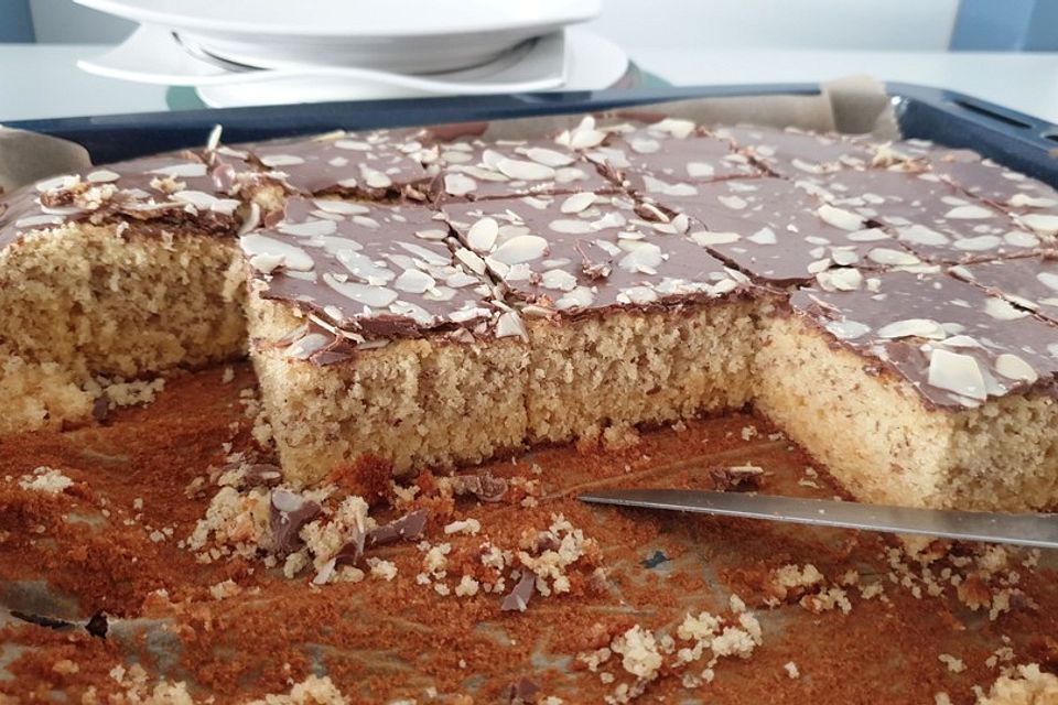 Baileys - Marzipan - Blechkuchen