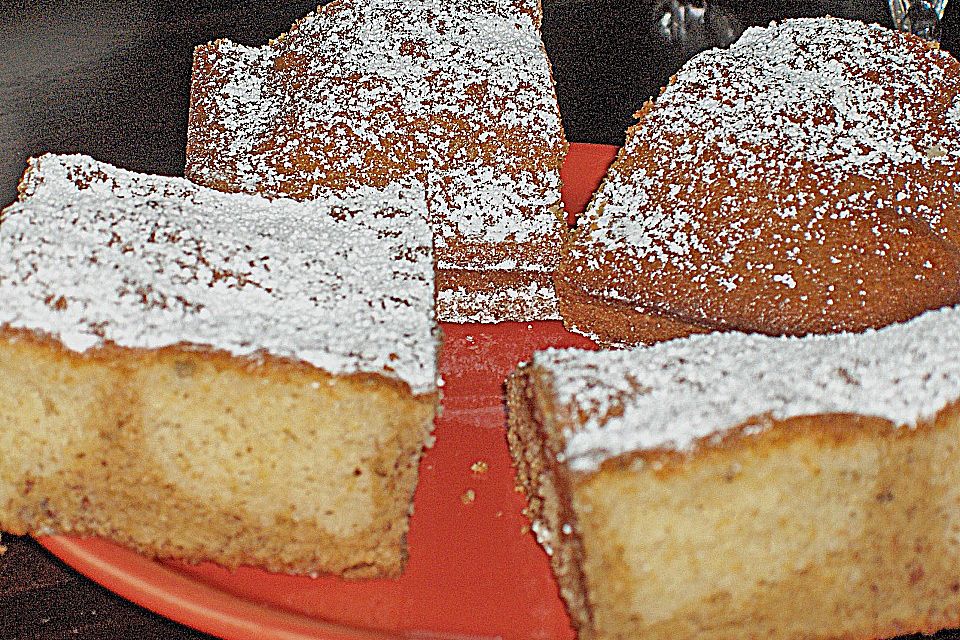 Baileys - Marzipan - Blechkuchen