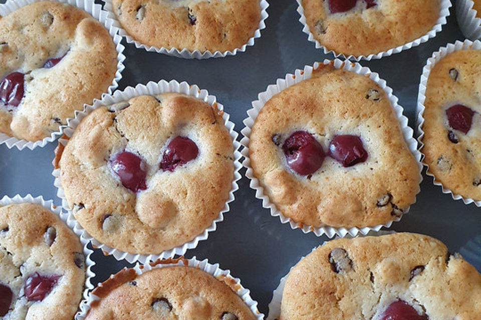 Schokoladen - Marzipan - Muffins