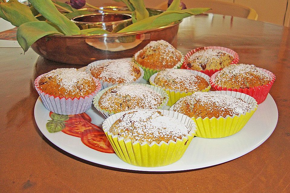 Schokoladen - Marzipan - Muffins