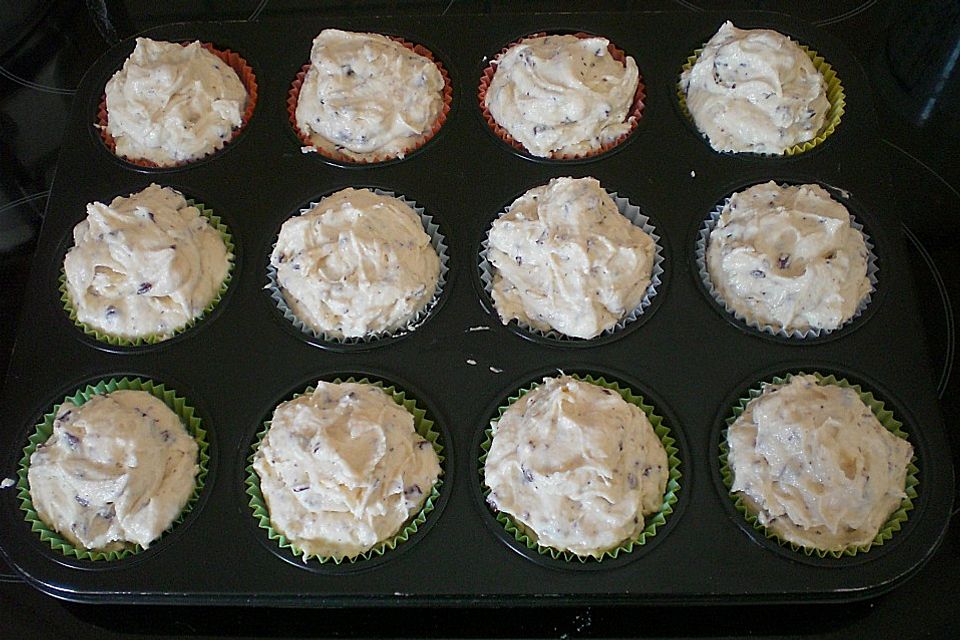 Schokoladen - Marzipan - Muffins