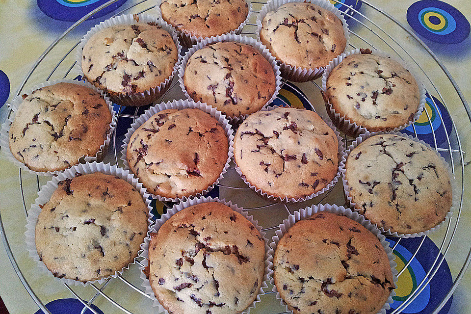 Schokoladen - Marzipan - Muffins