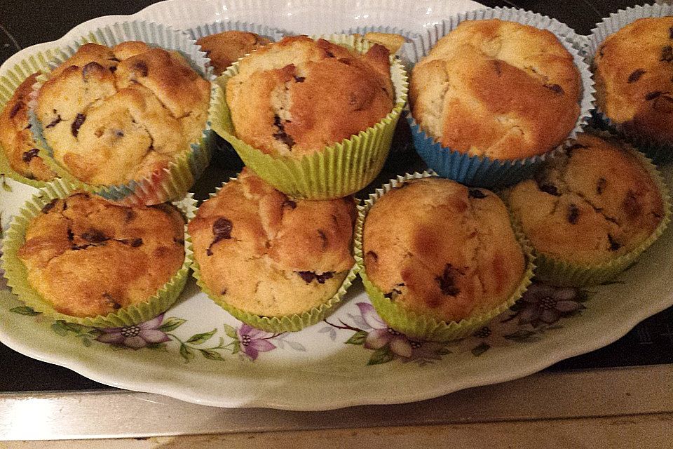 Schokoladen - Marzipan - Muffins