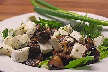 Champignon - Rucola - Salat