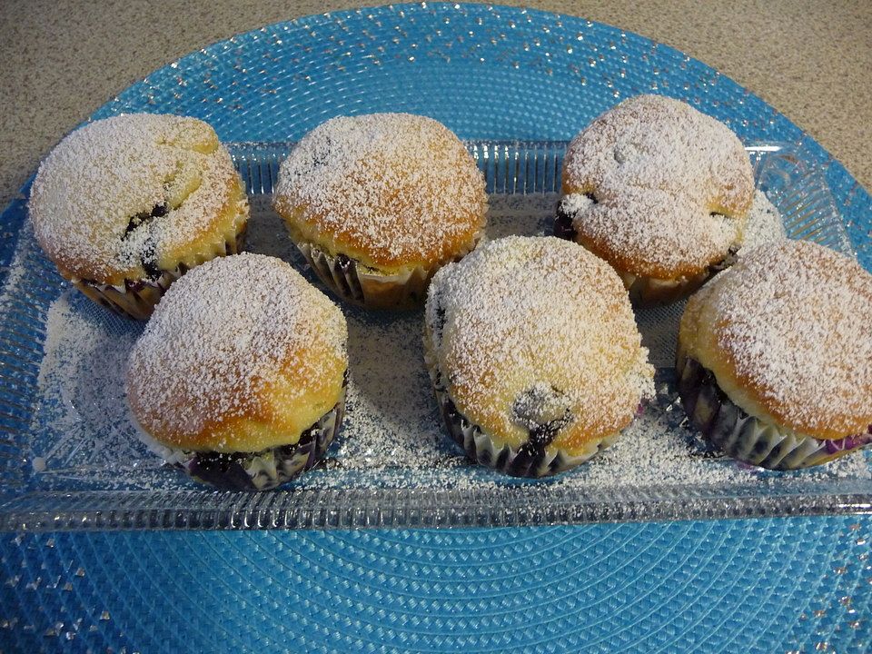 Klassische Blueberry - Muffins von zimtzicke003 | Chefkoch