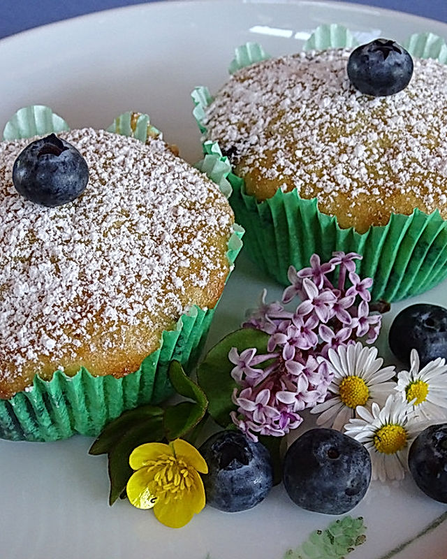 Klassische Blueberry - Muffins