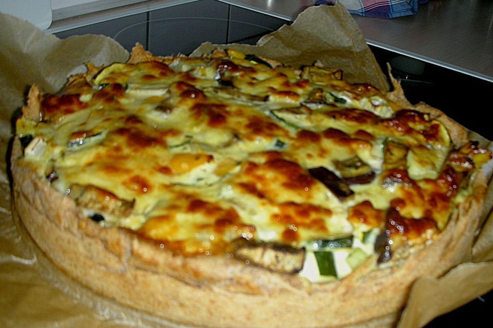 Gemüse - Dinkel - Quiche