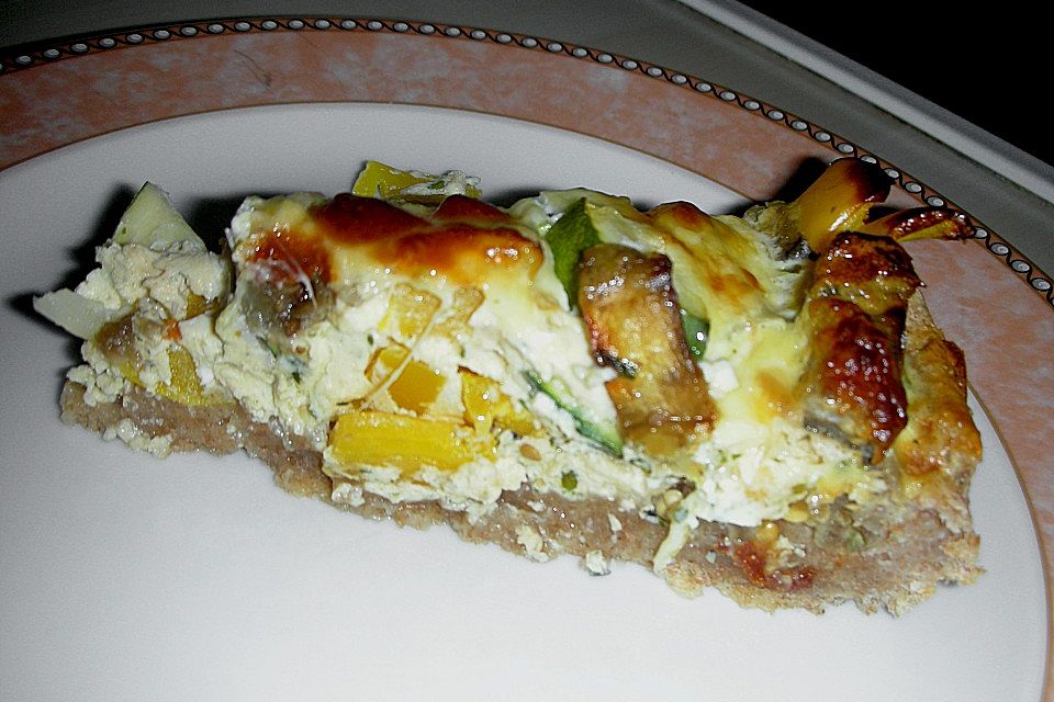 Gemüse - Dinkel - Quiche