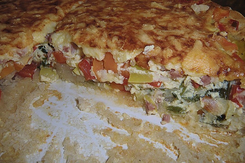 Gemüse - Dinkel - Quiche