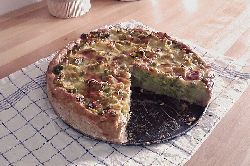 Gemüse - Dinkel - Quiche