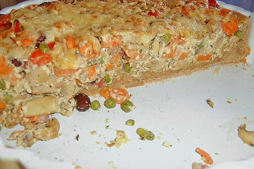 Gemüse - Dinkel - Quiche