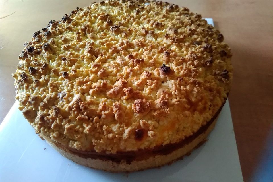 Schnelle Kirsch - Quark - Torte