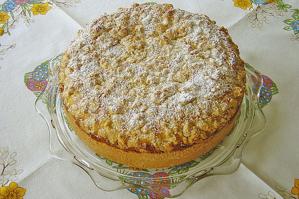 Schnelle Kirsch - Quark - Torte