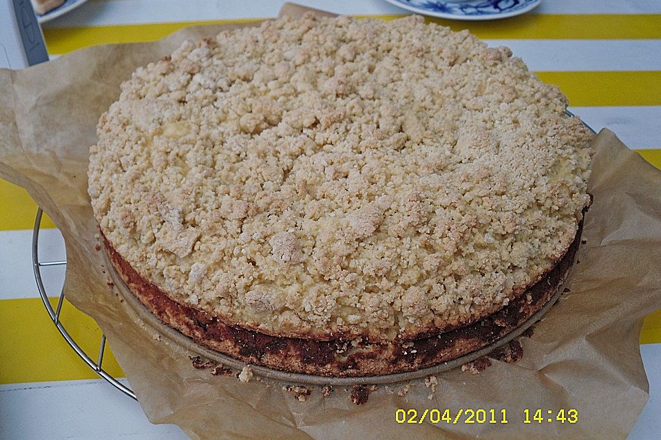 Schnelle Kirsch - Quark - Torte