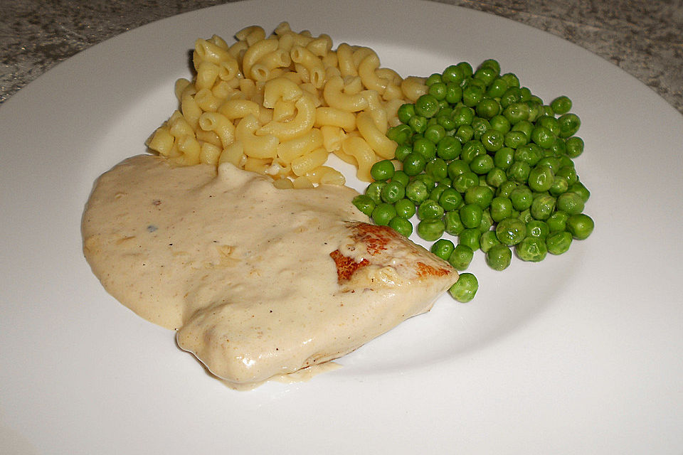 Hähnchen mit Marsala und Knoblauch