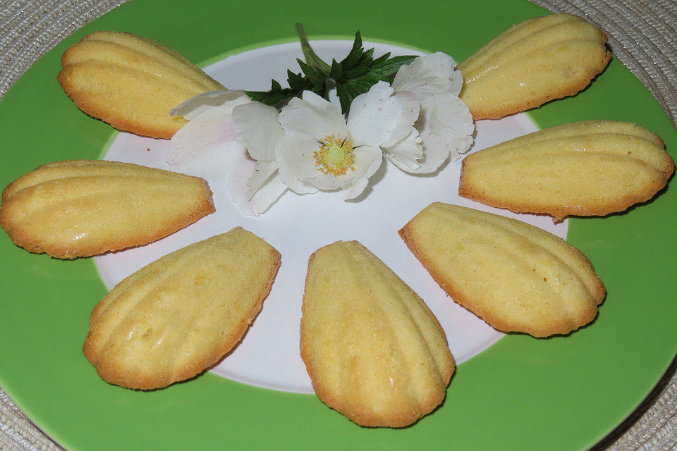 Einfache Madeleines