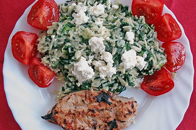 Reis - Spinattopf mit Feta von Crazy_Melly| Chefkoch