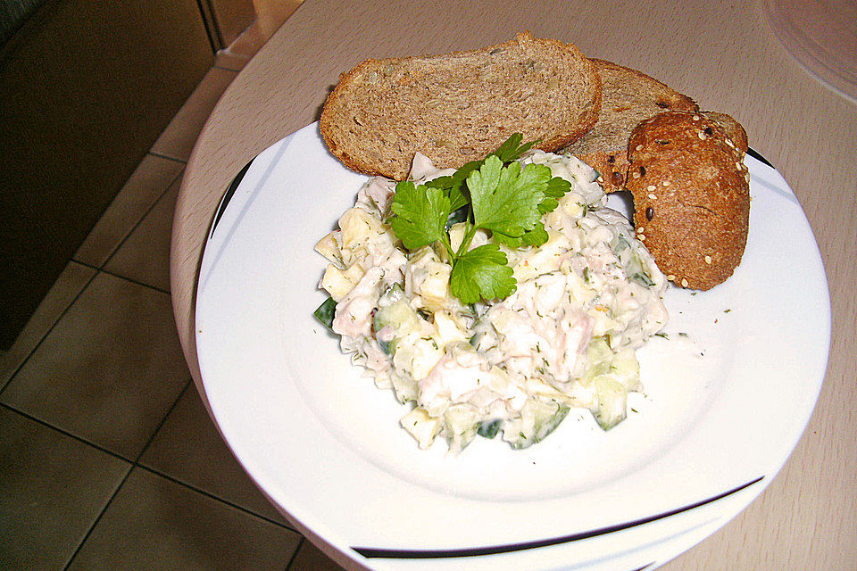 Räucherfischsalat